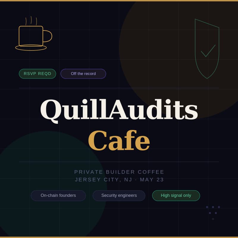 Cover Image for QuillAudits Cafe