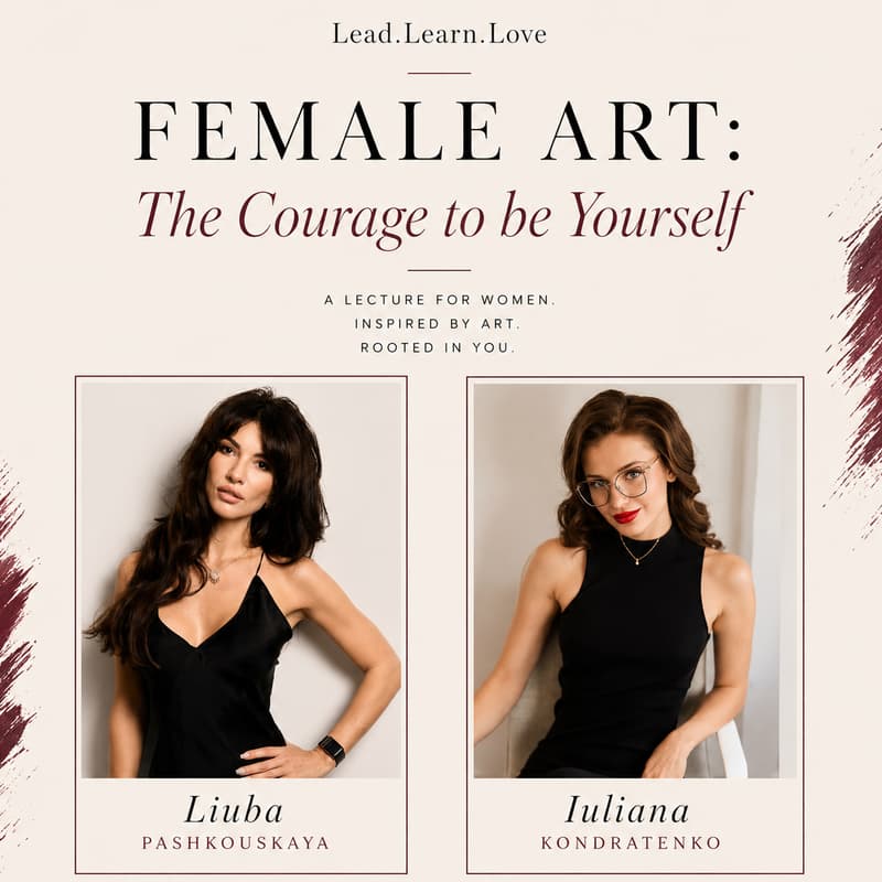 Cover Image for Lead.Learn.Love: exploring the courage to be yourself through female art