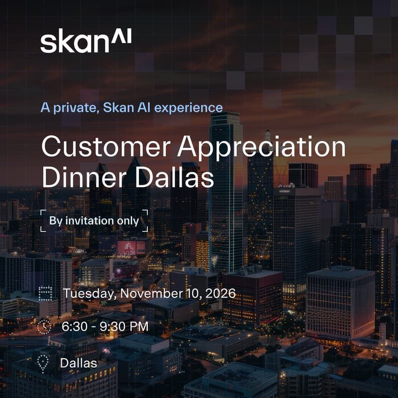 Cover Image for Skan AI Customer Appreciation Dinner | Dallas