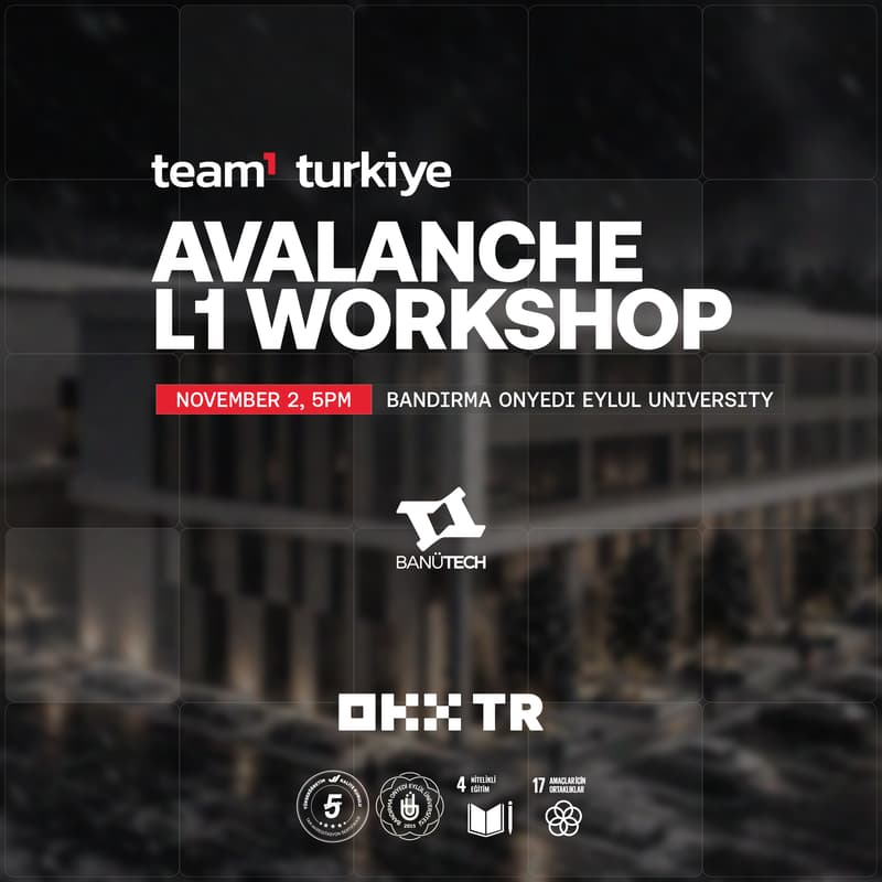 Cover Image for Team1 Lab: Avalanche L1 Workshop