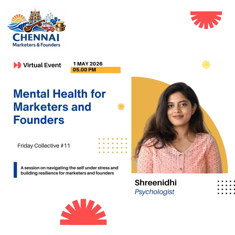 Cover Image for CMF: Mental Health for Marketers & Founders | Friday Collective #11
