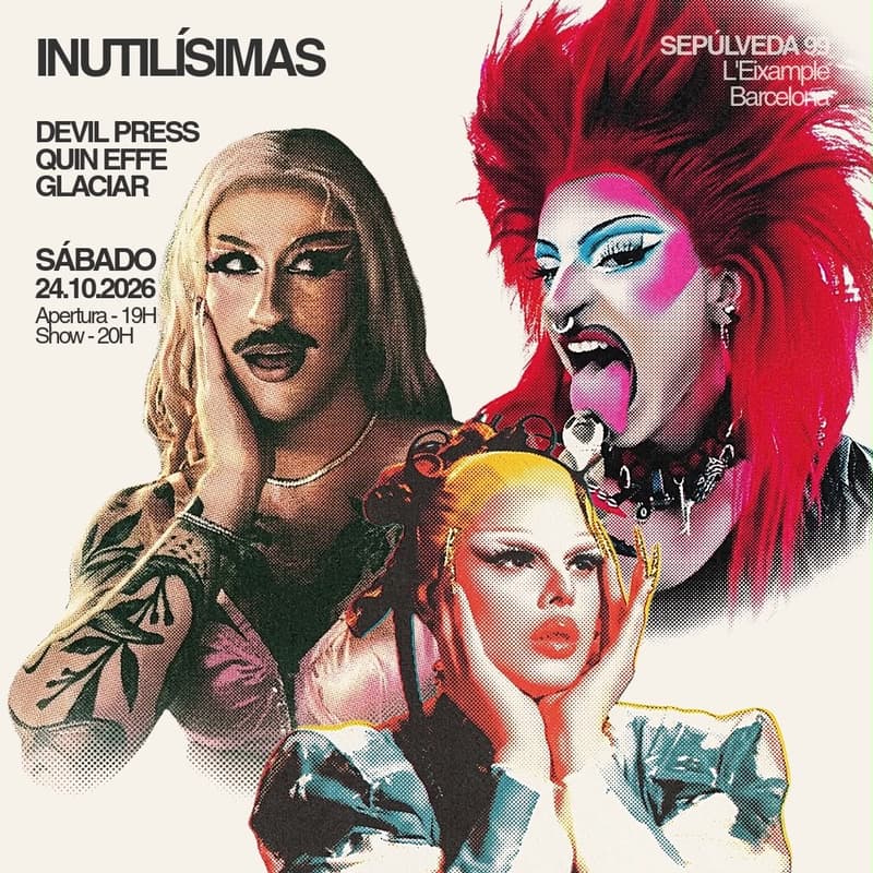 Cover Image for INUTILÍSIMAS: Con Devil Press, Quin Effe Y Glaciar