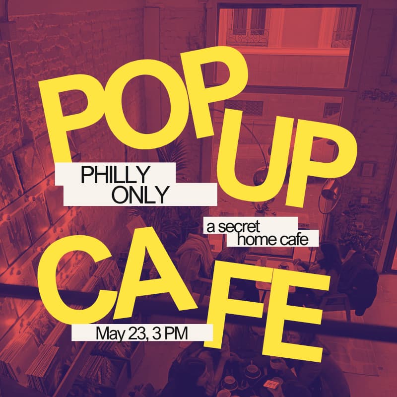 Cover Image for a secret philly home cafe
