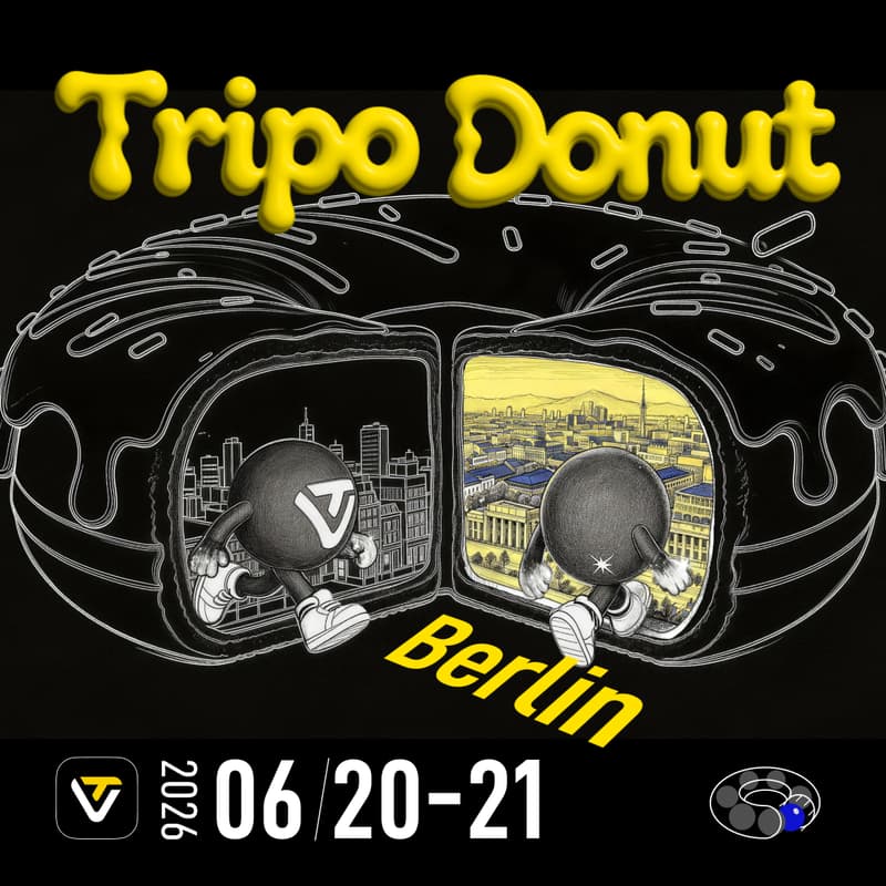 Cover Image for Tripo Donut: AI 3D Printing Workshop | š»Berlinš»