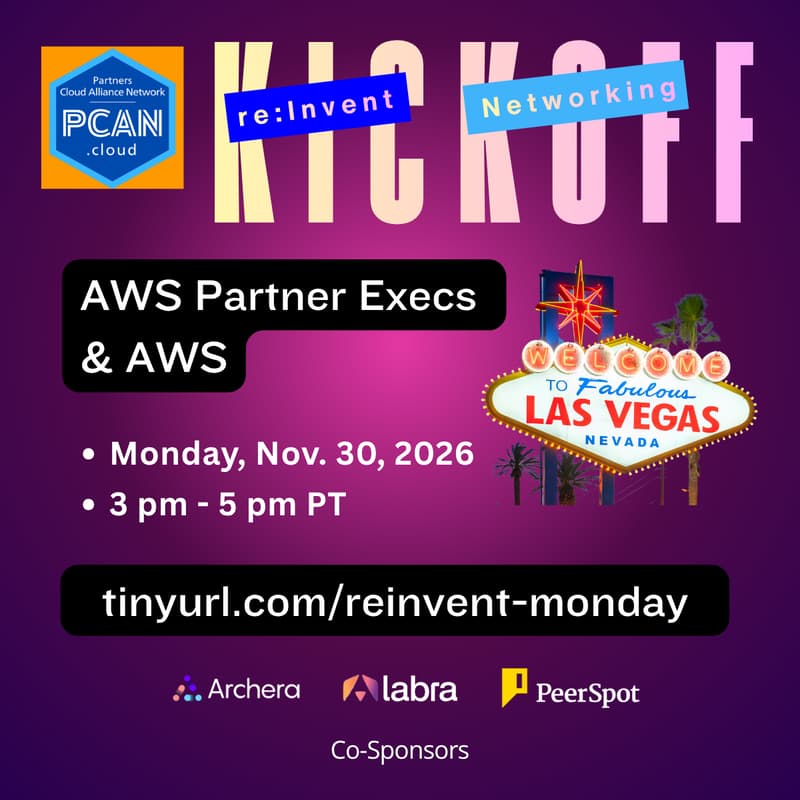 Cover Image for PCAN.cloud re:Invent Networking Kickoff!