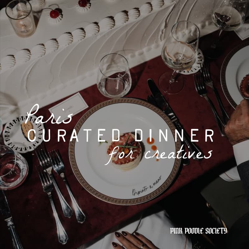 Cover Image for Paris | Curated Dinner for Creatives