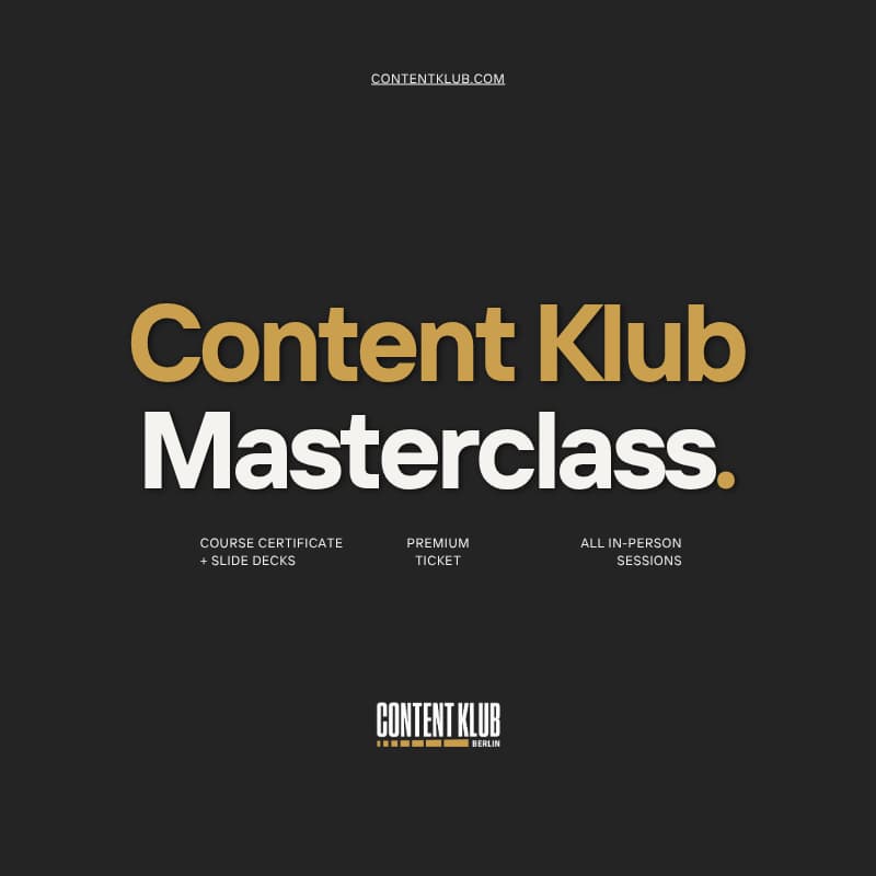 Cover Image for CK Masterclass FULL PASS