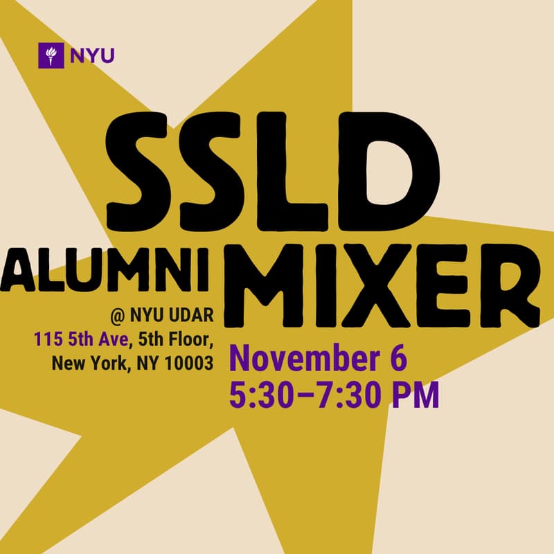 Cover Image for SSLD Alumni Mixer