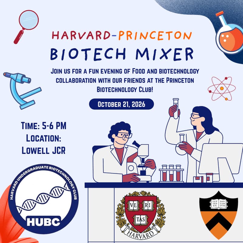 Cover Image for Harvard x Princeton Biotech Mixer
