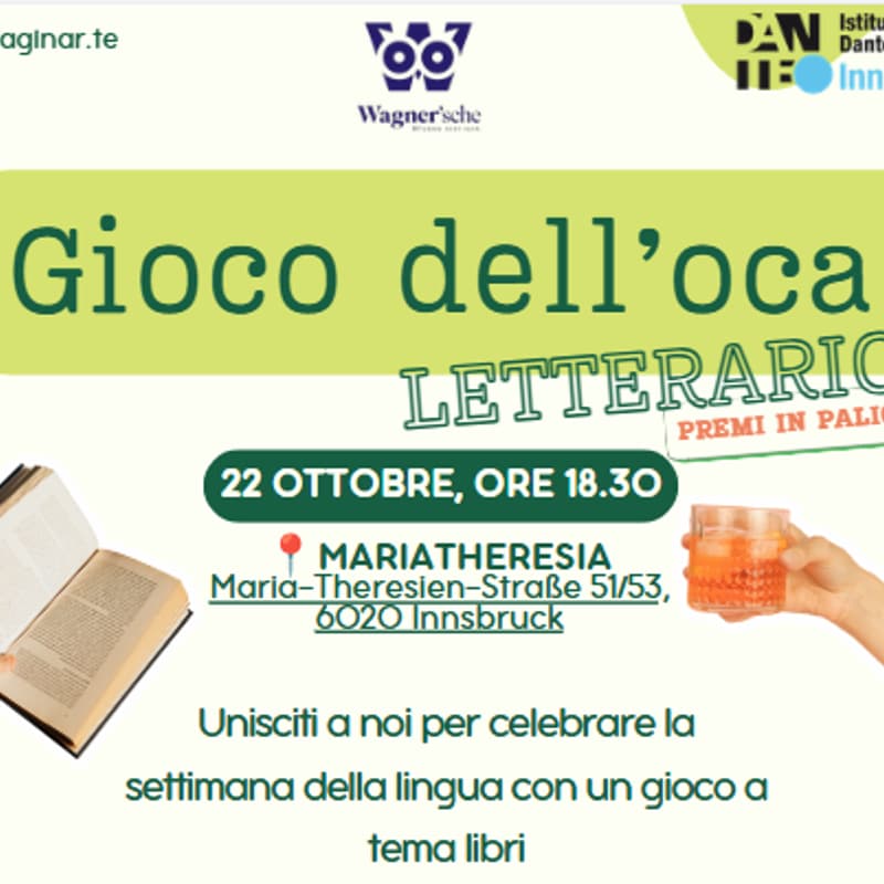Cover Image for Gioco dell'oca letterario