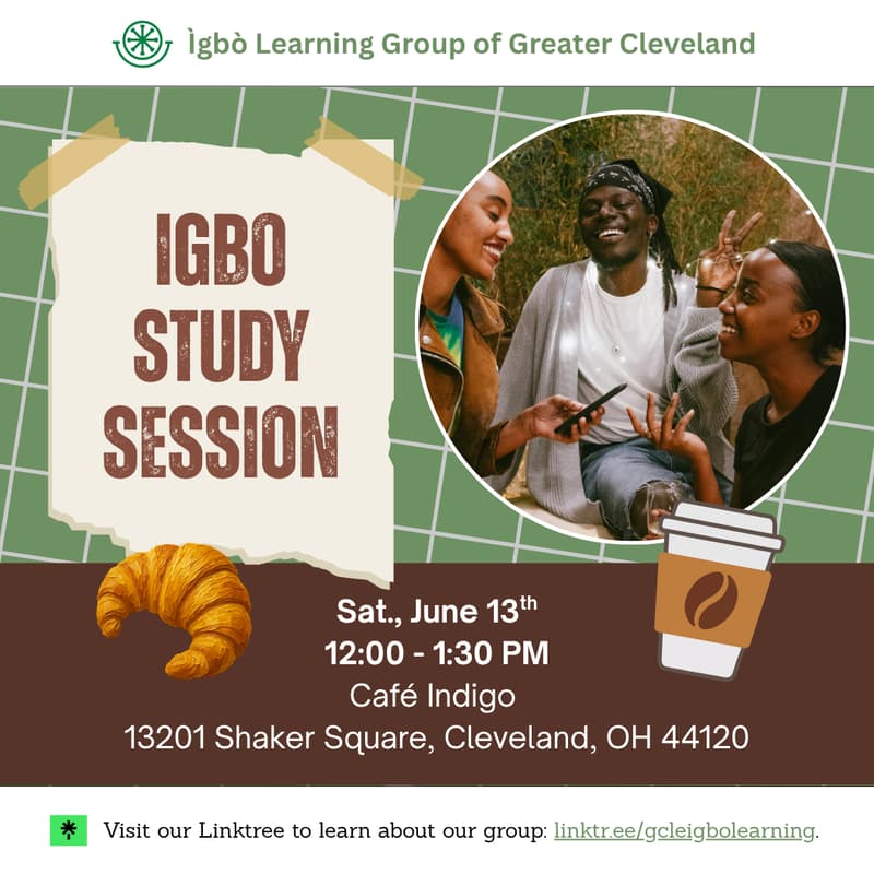 Cover Image for Ìgbò Language Study Meetup