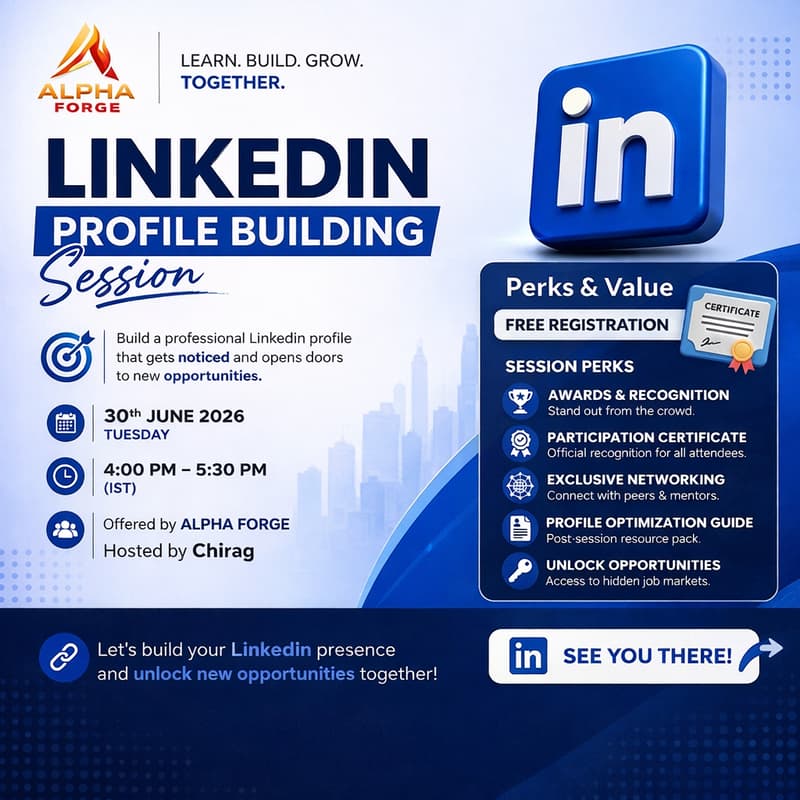 LinkedIn Profile Building Session | Build a Profile That Gets You ...