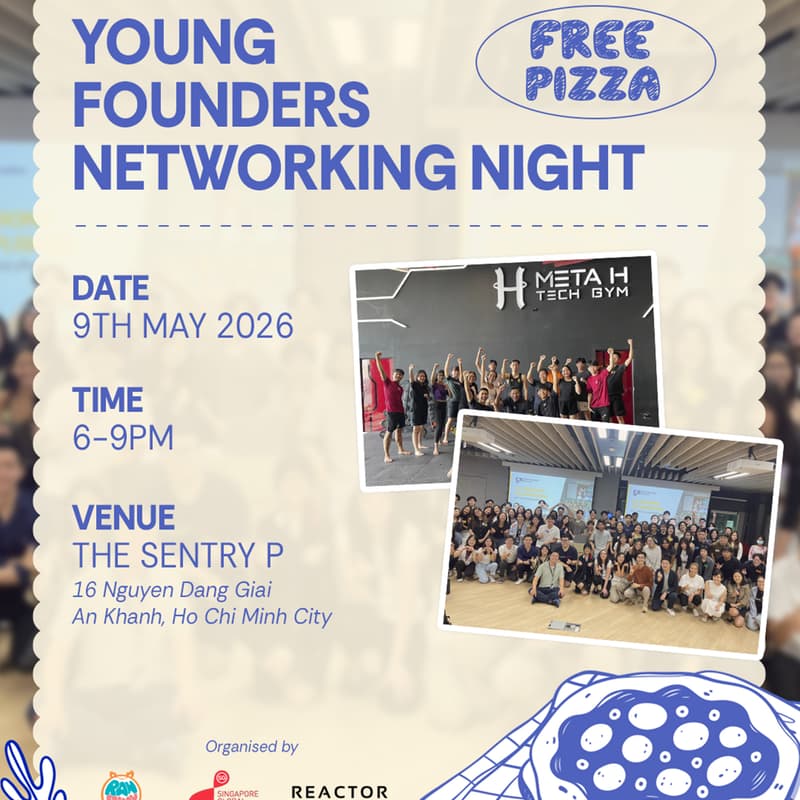 Cover Image for Young Founders Night V5: Ho Chi Minh Edition