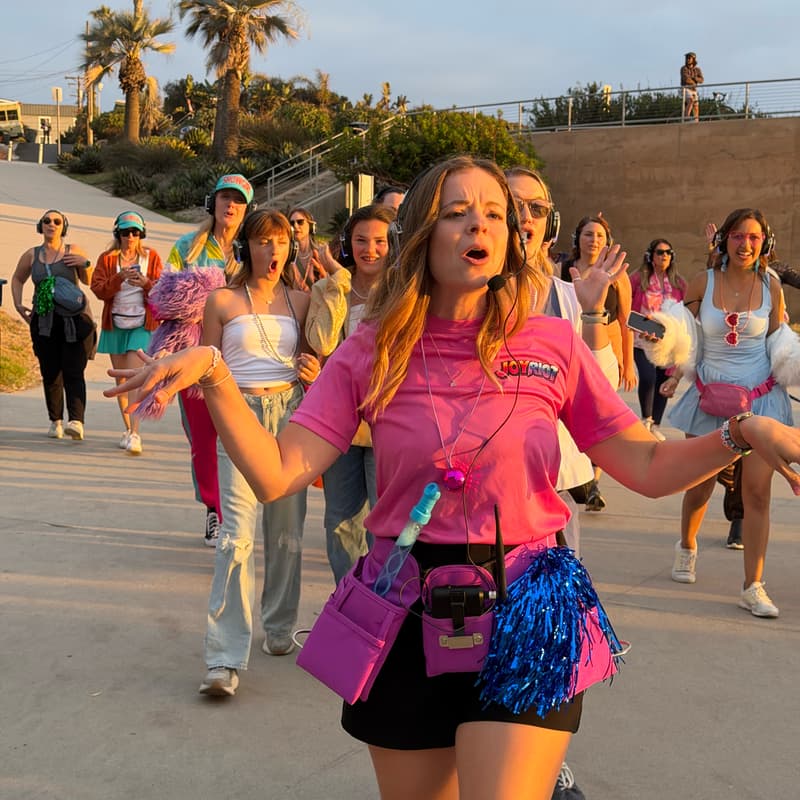 Cover Image for Indepen-DANCE Silent Disco Flash Mob: Hermosa Beach!