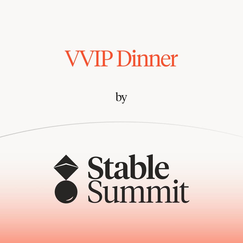 Cover Image for VVIP Dinner by Stable Summit IV: NYC