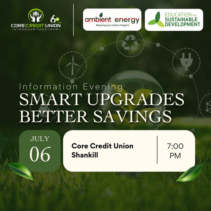 Cover Image for Smart Upgrades, Better Savings - Info Evening
