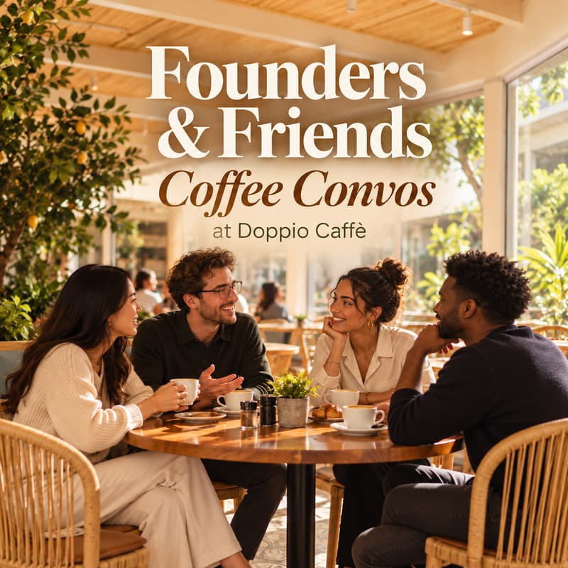 Cover Image for Founders & Friends Coffee Convos IRL