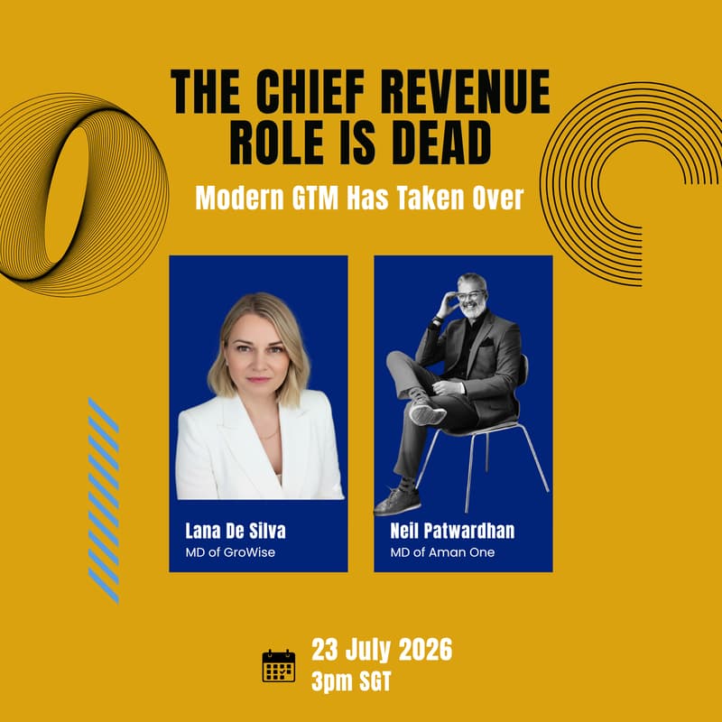 Cover Image for The Death of CRO.... And the New Playbook for Revenue Growth