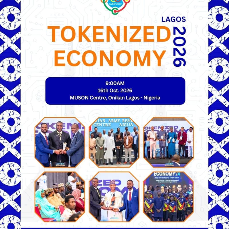 Cover Image for Tokenized Economy Lagos 2026