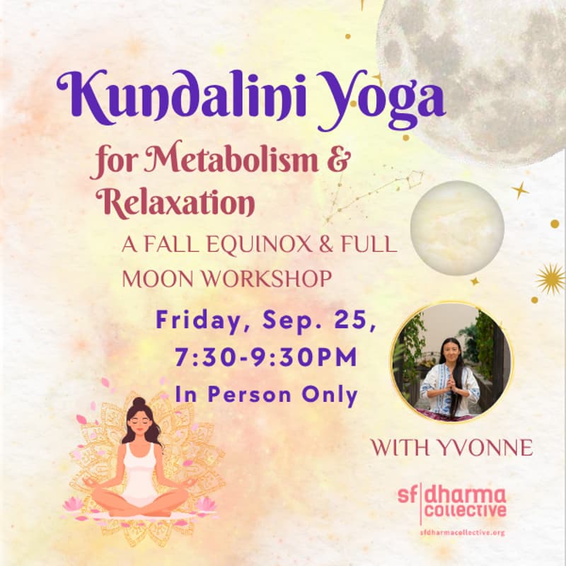 Cover Image for Kundalini Workshop for Metabolism & Relaxation