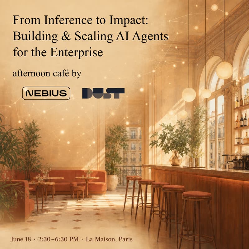 Cover Image for From Inference to Impact: Building & Scaling AI Agents for the Enterprise | afternoon café