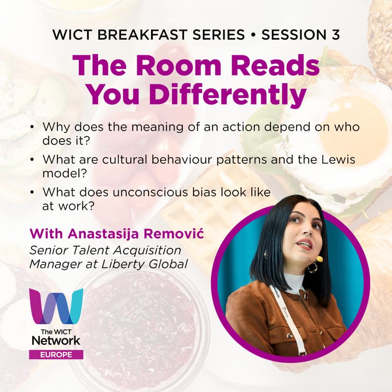Cover Image for WICT Network Europe - Breakfast Session - The Room Reads You Differently