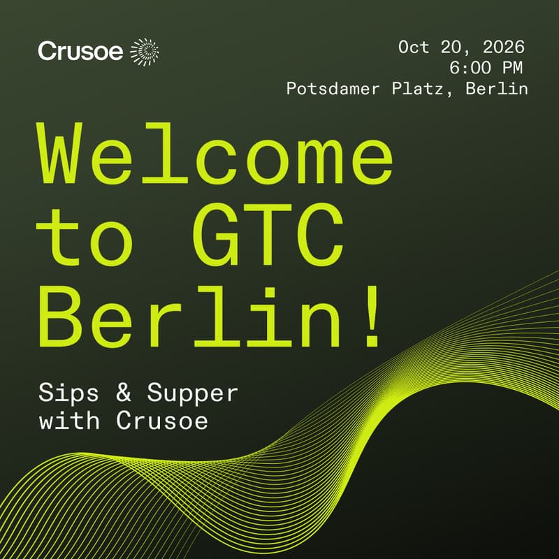 Cover Image for Welcome to Berlin! Sips & Supper with Crusoe