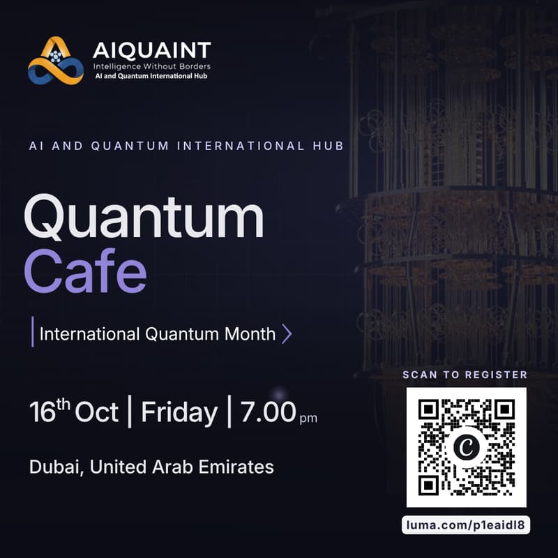 Cover Image for Quantum Café (International Quantum Month)