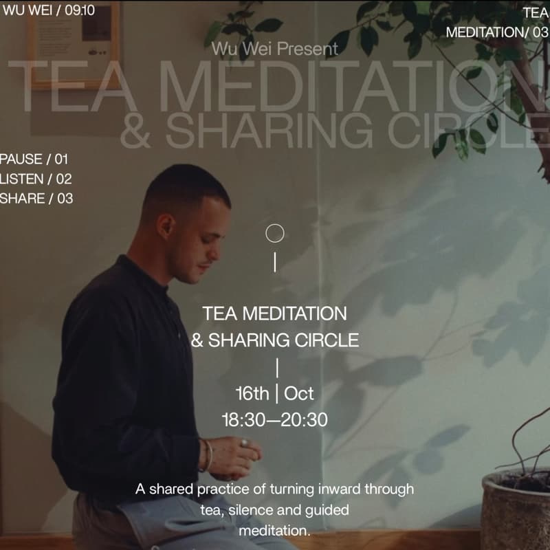 Cover Image for Tea Meditation & Sharing Circle