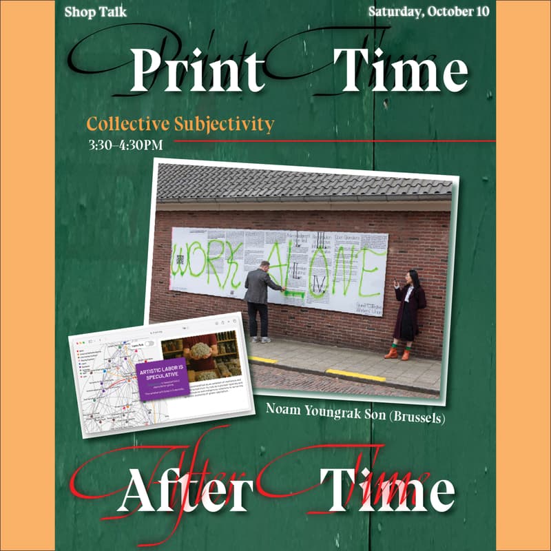 Cover Image for Shop Talk: Collective Subjectivity