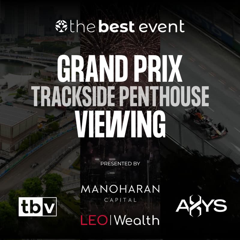 Cover Image for The Best Event: Grand Prix Trackside Penthouse Viewing