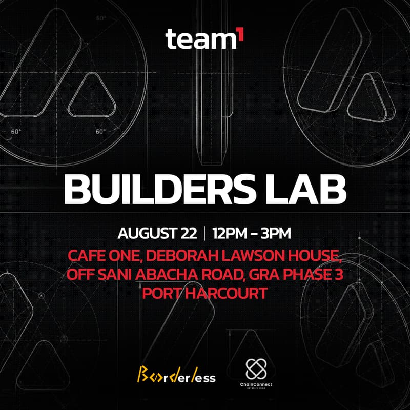 Cover Image for Team1 Builders Lab, Port-Harcourt