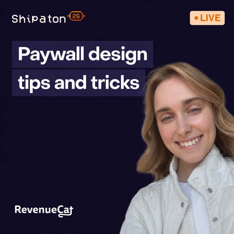 Cover Image for Shipaton Livestream: Paywall design tips and tricks