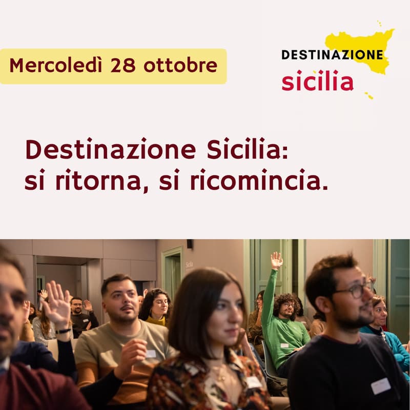 Cover Image for Destinazione Sicilia: si ritorna, si ricomincia.