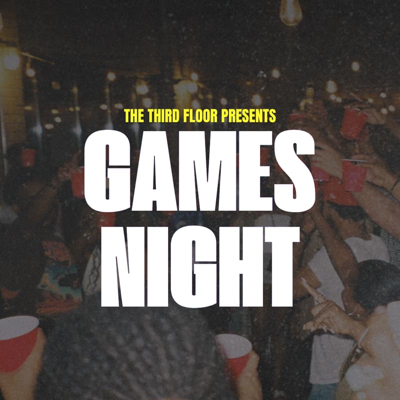 Cover Image for 30+ Mixed Games Night by The Third Floor.