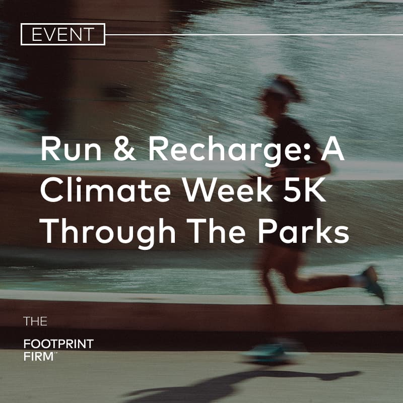 Cover Image for Run & Recharge: A Climate Week 5K Through the Parks