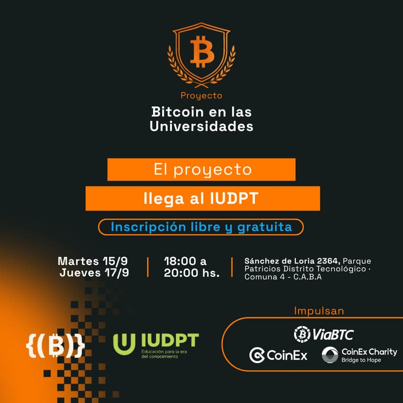Cover Image for Bitcoin en las Universidades en IUDPT