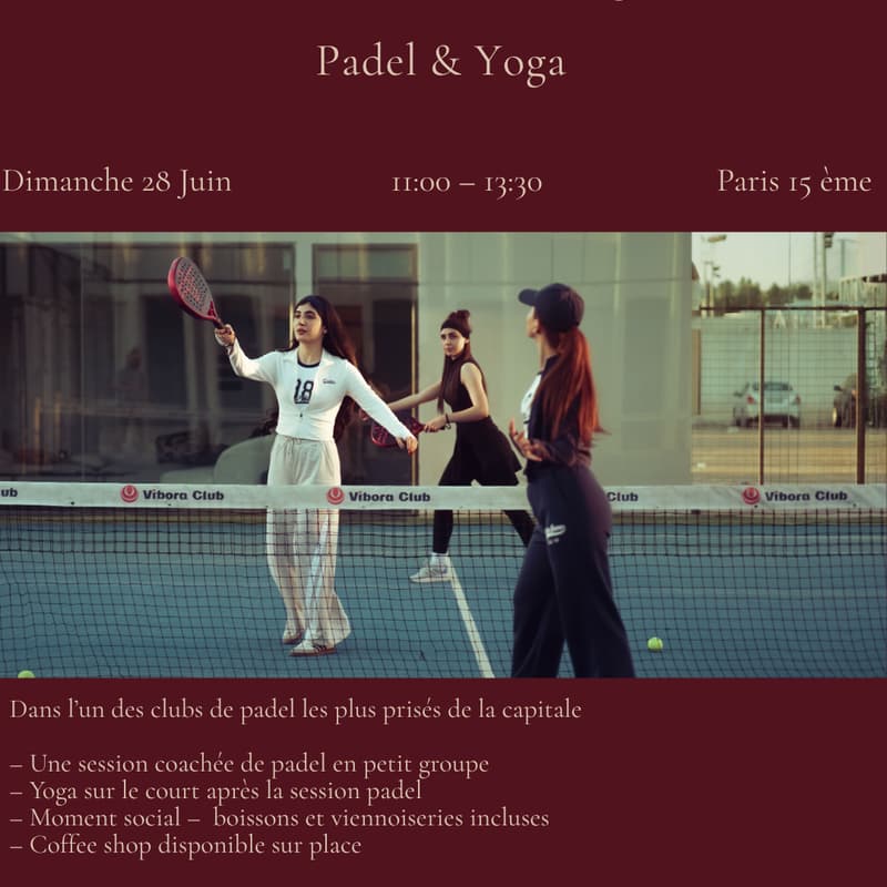 Cover Image for Wellness Morning : Padel & Yoga