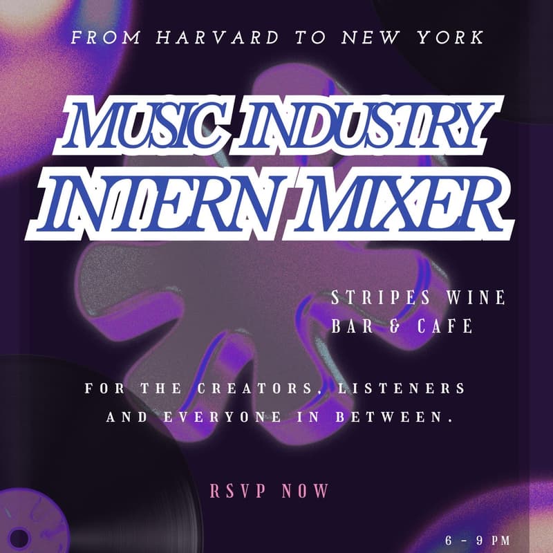Cover Image for Music Industry Intern Mixer