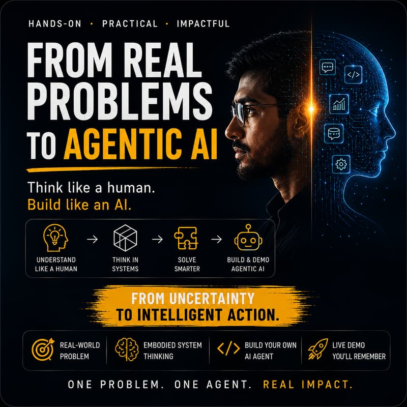 Cover Image for From Real-World Problems to Agentic AI