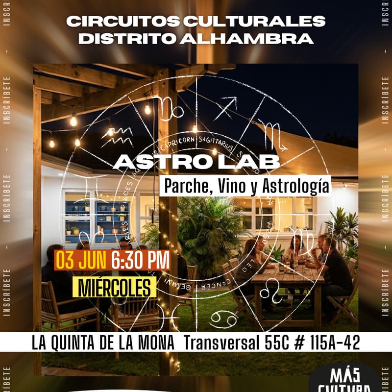 Cover Image for ASTRO LAB: Parche, Vino y Astrología