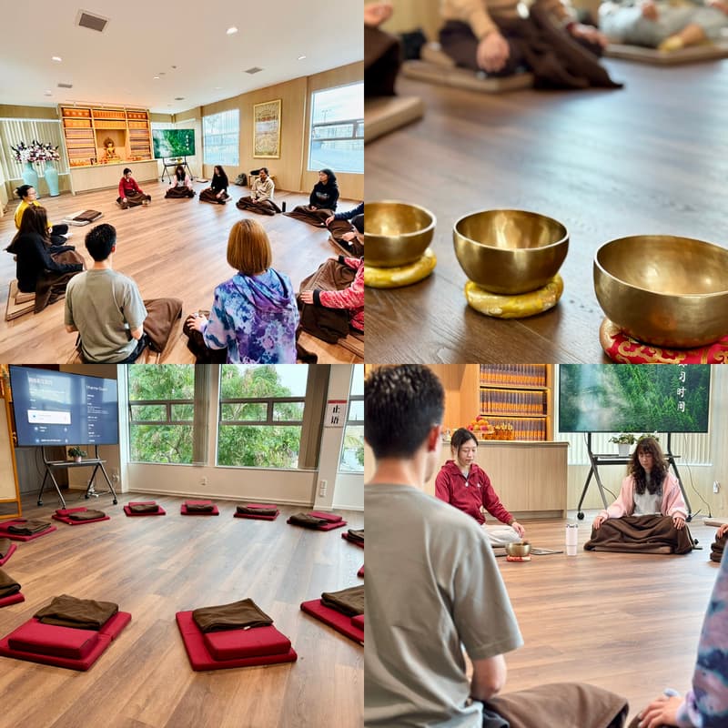 Cover Image for 8月8日周六3:00pm-4:30pm 🧘冥想🧘♀️【放下】的勇气与智慧✨
