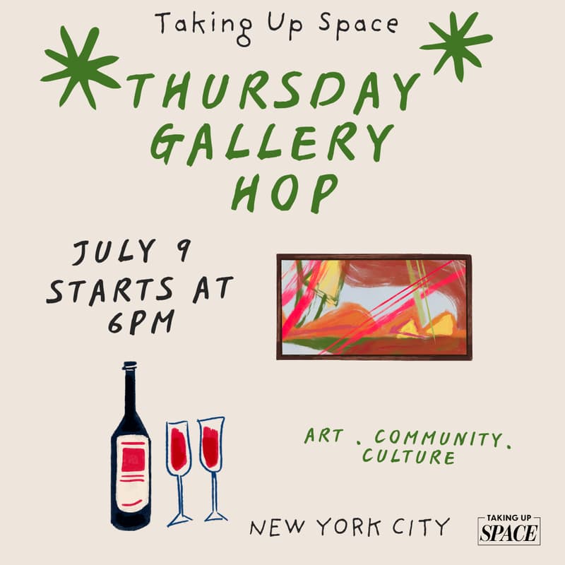 Cover Image for Taking Up Space - Gallery Hop