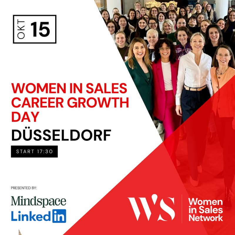 Cover Image for Women in Sales Career Growth Day - Düsseldorf