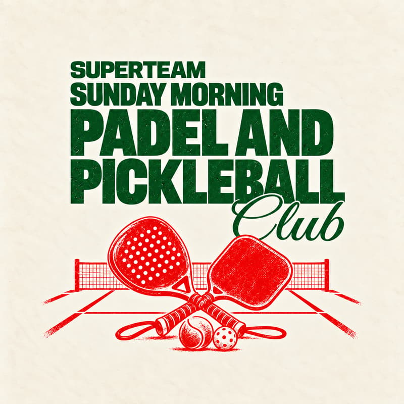 Cover Image for sunday morning padel & pickleball club™