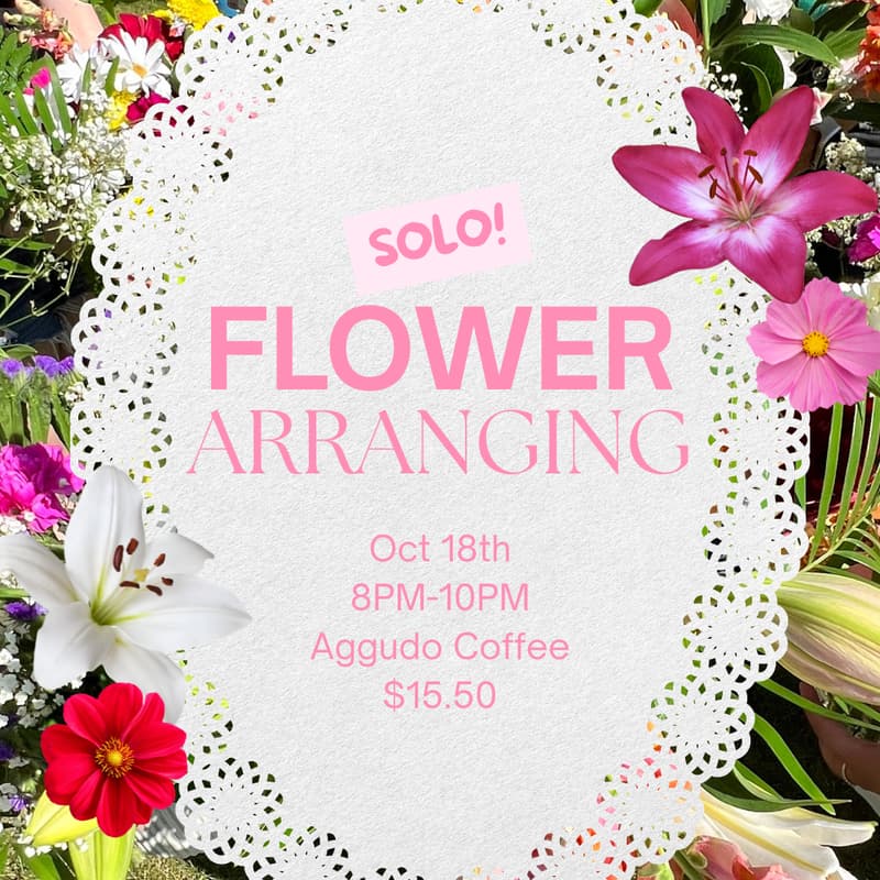 Cover Image for SOLO Flower Arranging