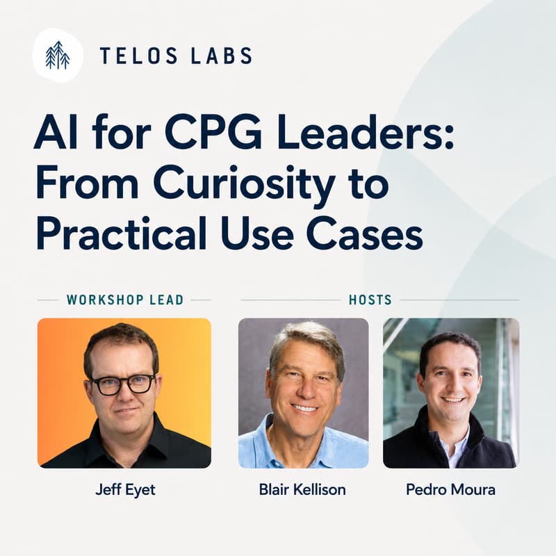 Cover Image for AI for CPG Leaders: From Curiosity to Practical Use Cases