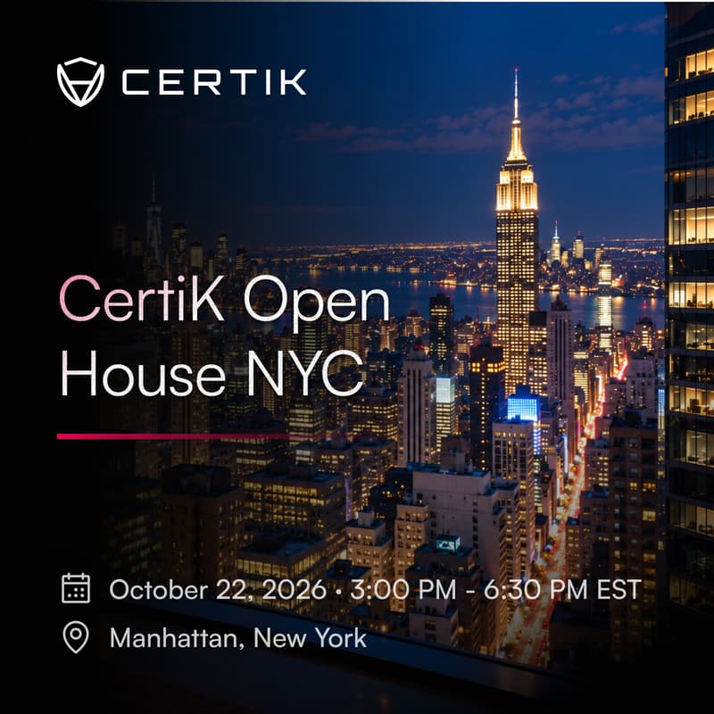 Cover Image for CertiK NYC Open House: Featuring IBM