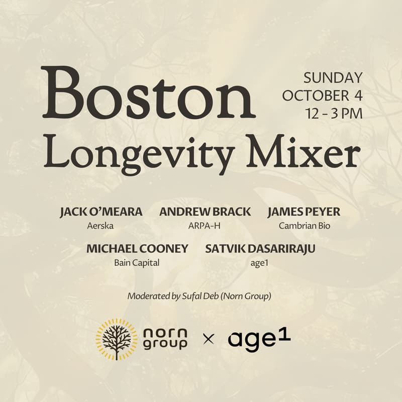 Cover Image for Breaking into Longevity Biotech - Mixer