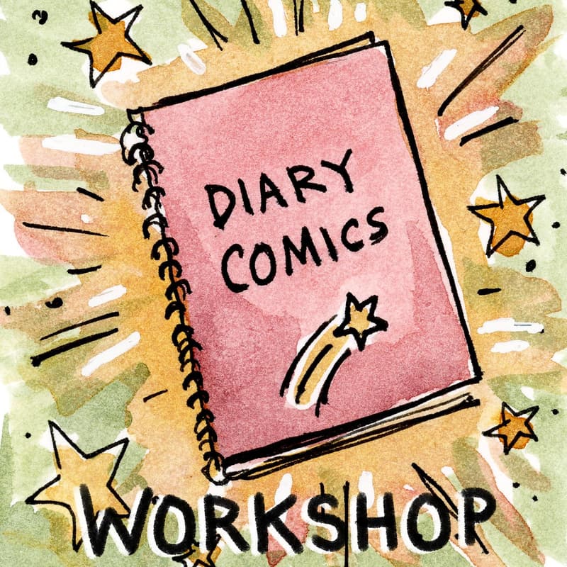 Cover Image for Make Diary Comics with K. Woodman-Maynard